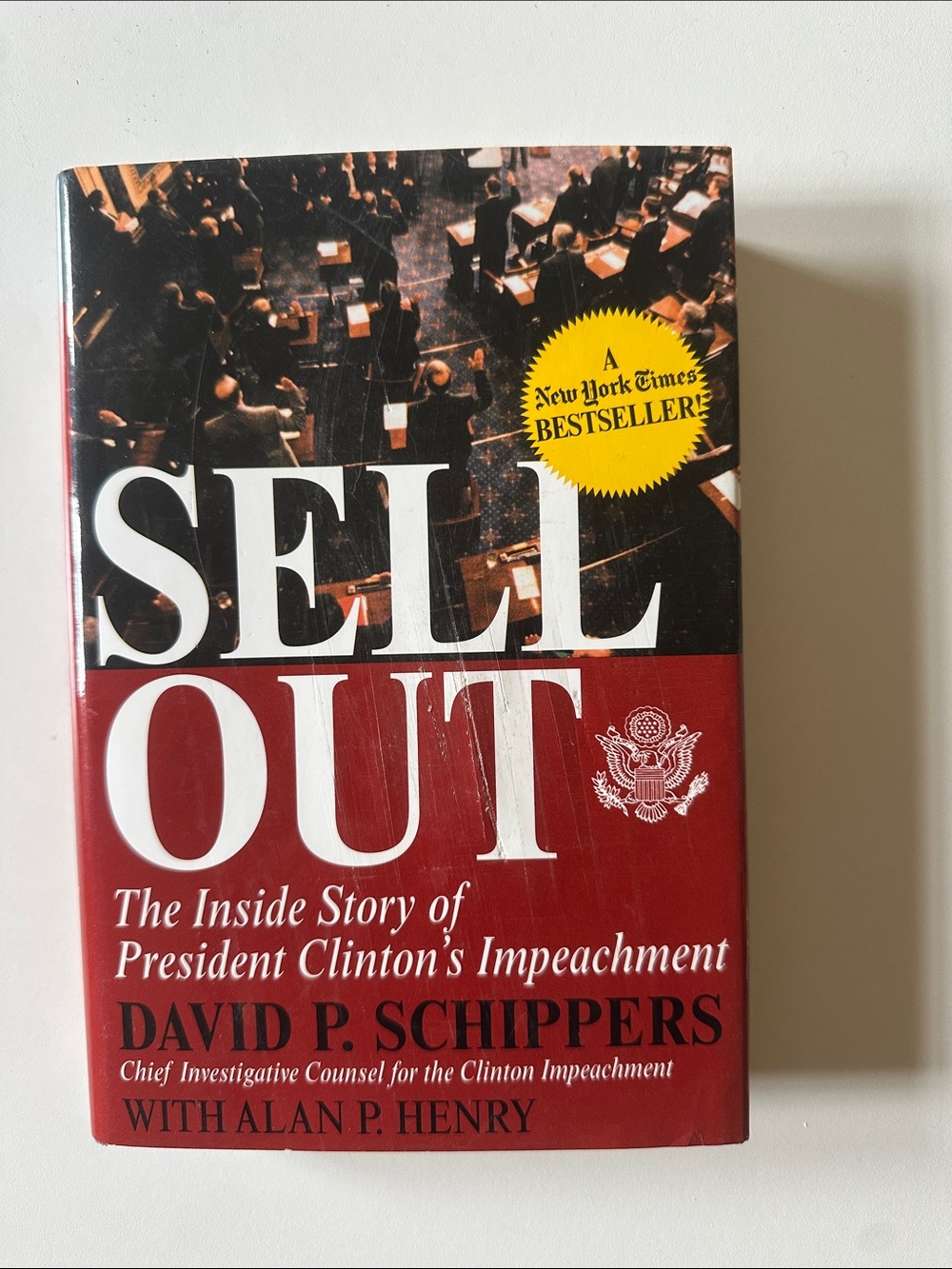 2/$15 Sell Out by David P. Schippers - Hardcover Book